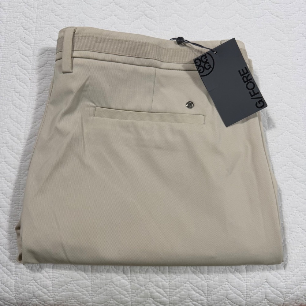 G/FORE Mens Golf Pants 40x32‎ Stretch Performance Stone G4MA23B40FB New*